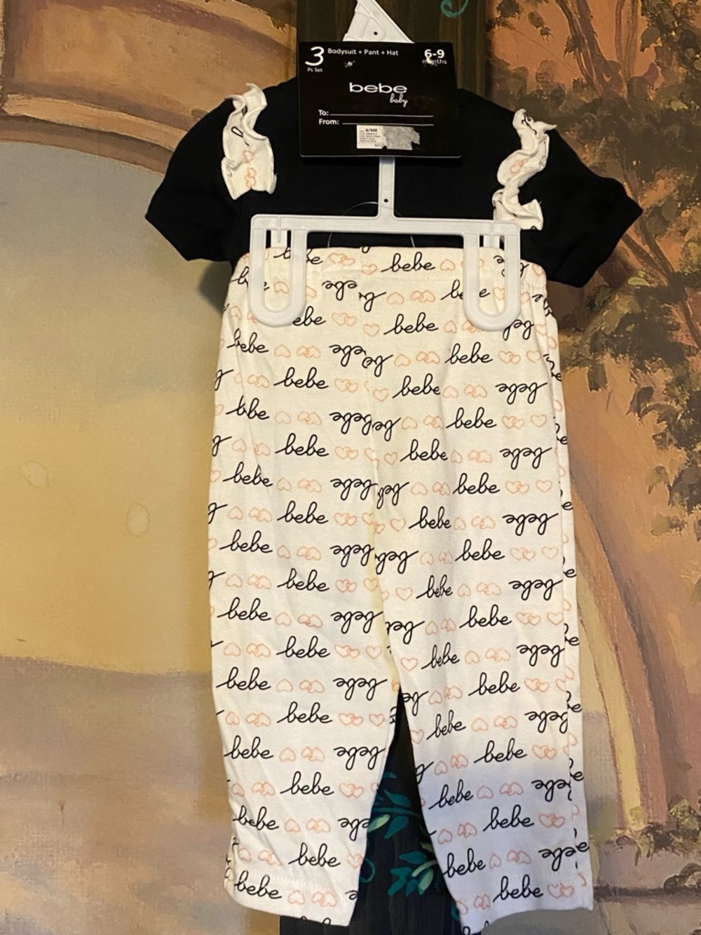 bebe baby Diva 3 piece outfit layette set - Picture 4 of 7